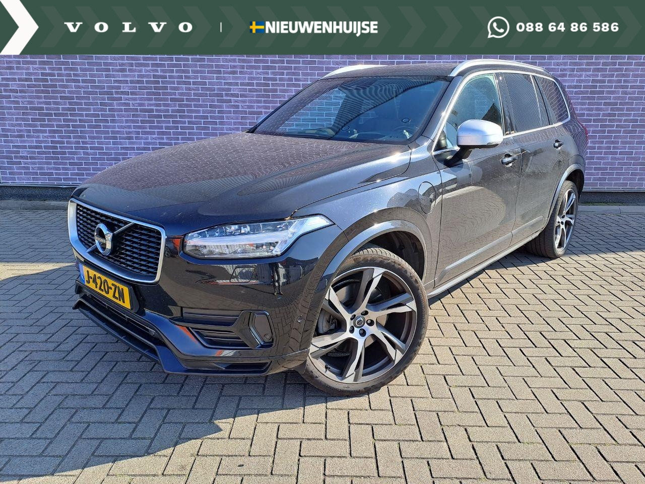 Volvo XC90 - T8 Twin Engine AWD R-Design | Luchtvering | Trekhaak | Head-up Display | Bowers & Wilkins - AutoWereld.nl