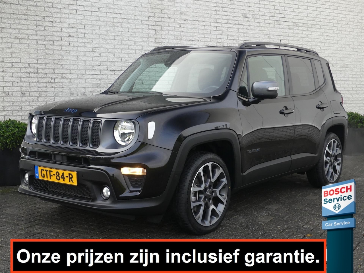 Jeep Renegade - 1.3T 4Xe 240PK PHEV 240PK ADAP.CRUISE/NAVI/STOEL+STUURVERW. - AutoWereld.nl