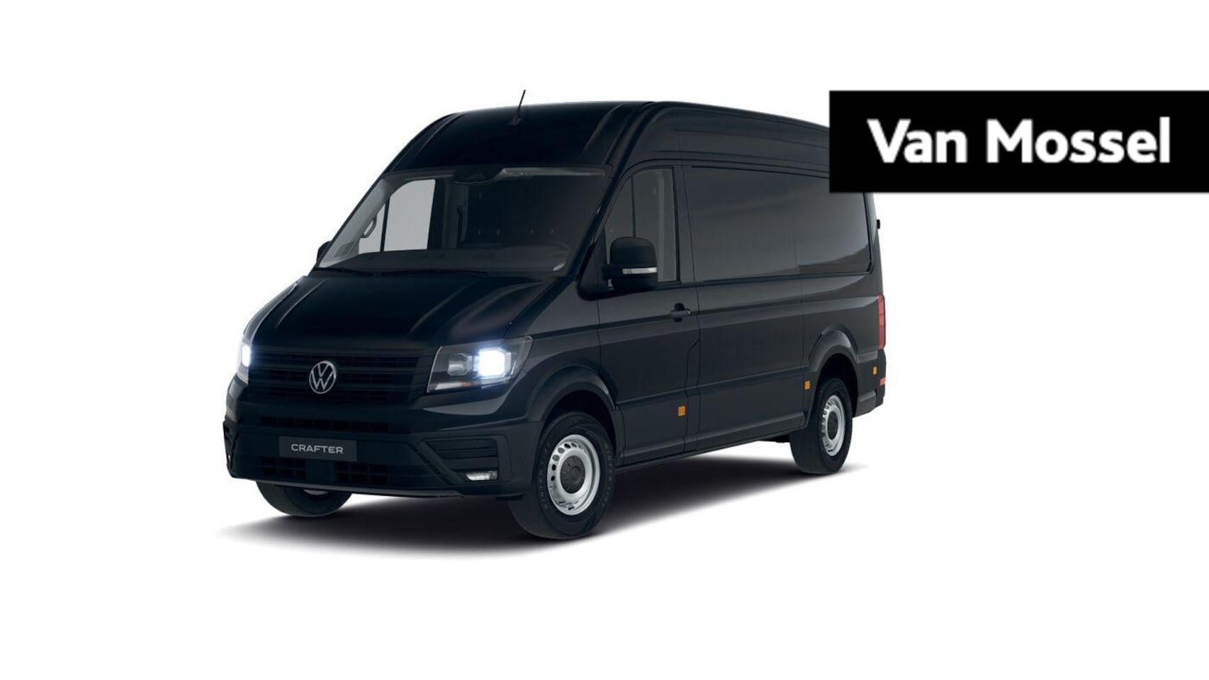 Volkswagen Crafter - 35 2.0 TDI L3H2 Exclusive L3 H3 | Exclusive | Handgeschakeld | Zwart | BPM Voordeel! | - AutoWereld.nl