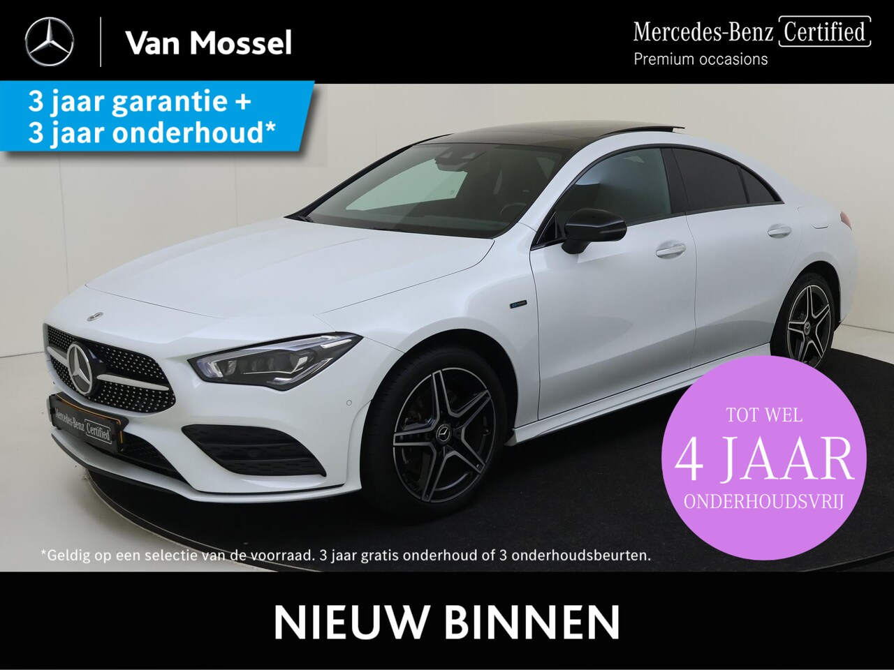 Mercedes-Benz CLA-Klasse - 250 e Business Solution AMG Limited / Panoramadak/ Sfeerverlichting/ Night - AutoWereld.nl