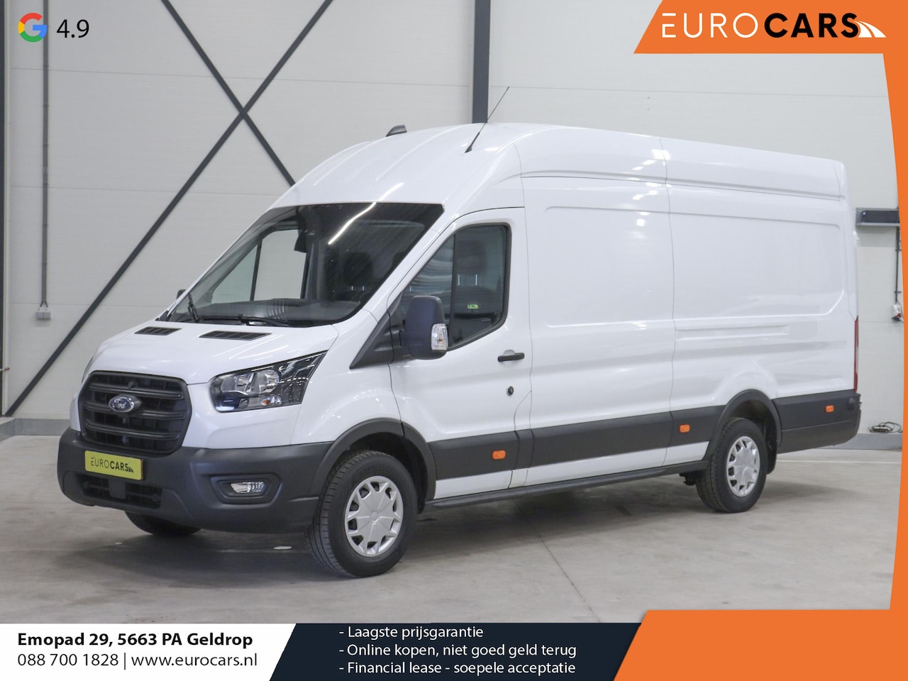 Ford Transit - 350 2.0 TDCI 170pk L4H3 Automaat Maxi Navigatie Apple Carplay/ Android Auto Camera Parkeer - AutoWereld.nl