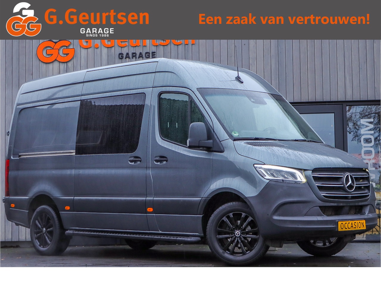 Mercedes-Benz Sprinter - 319CDI 190PK, L2H2, 2 Schuifdeuren, LED Koplampen, MBUX 10.25, Cruise Control, Navigatie, - AutoWereld.nl