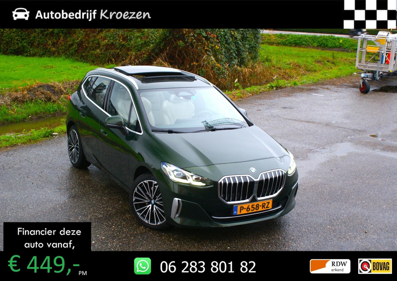 BMW 2-serie Active Tourer - 220i | Pano | Head Up | 360 Camera | H&K | Trekhaak | - AutoWereld.nl