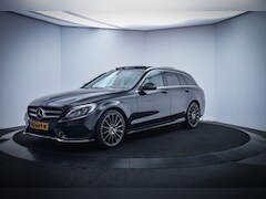 Mercedes-Benz C-klasse Estate - 160 Aut. AMG-PREMIUM plus 1e EIG PANO/FULL LED/CAMERA/HALF LEDER/STOELVERW./NAVI/CLIMA/CRU