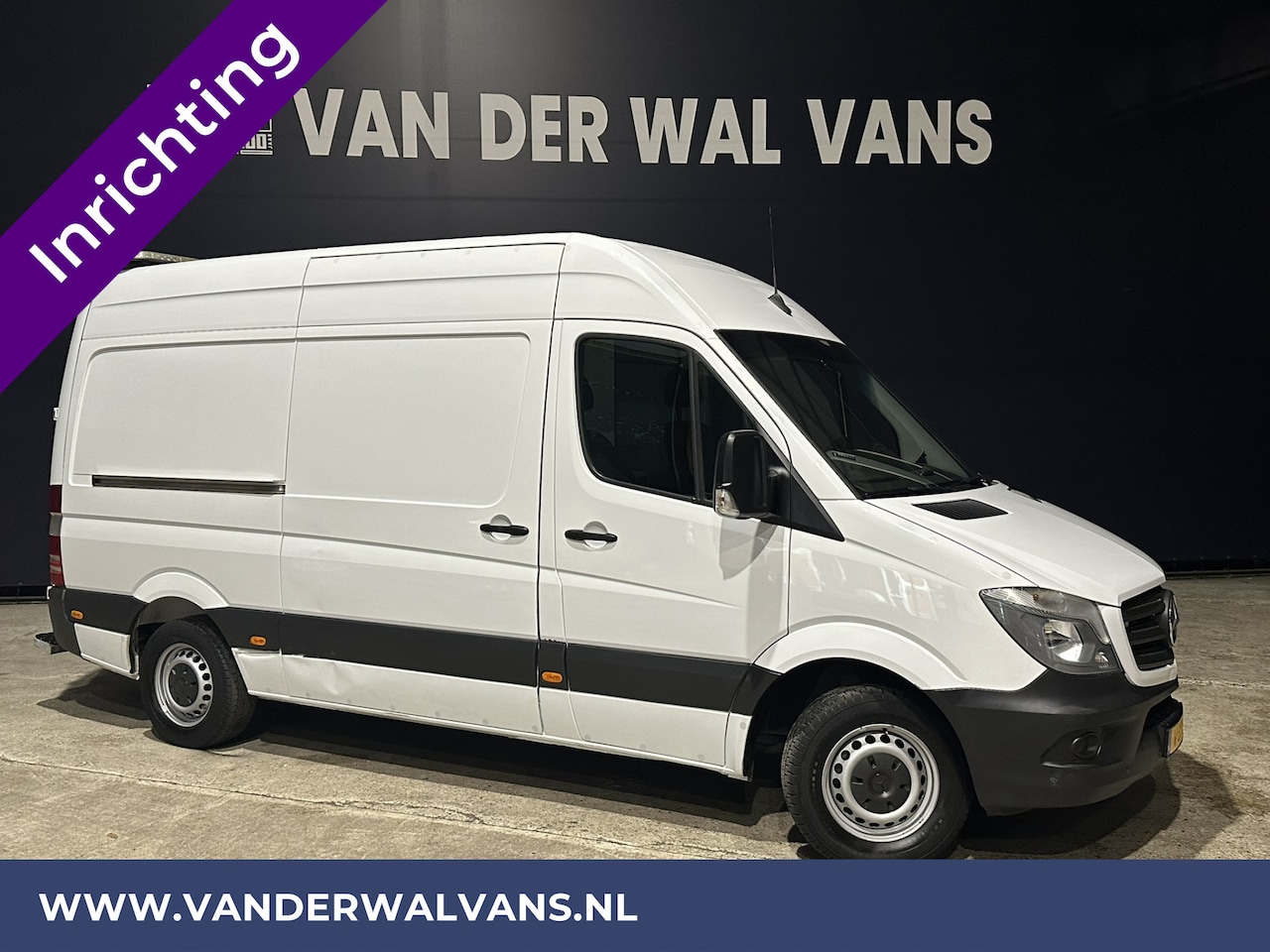 Mercedes-Benz Sprinter - 316 CDI 164pk 2800kg Trekhaak L2H2 inrichting Euro6 Airco | Camera cruisecontrol, parkeers - AutoWereld.nl