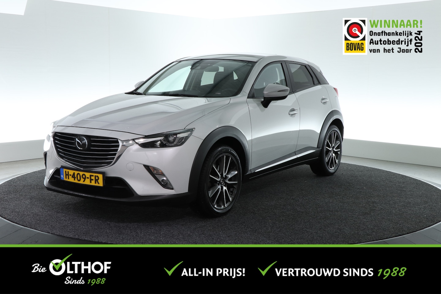 Mazda CX-3 - 2.0 SkyActiv-G 120 GT-M / TREKHAAK / CAMERA / STOELVERW. / HUD / - AutoWereld.nl