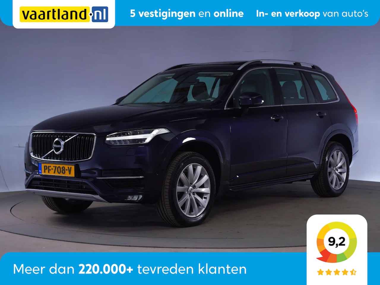 Volvo XC90 - 2.0 D5 AWD Momentum 7-Pers Aut. [ Bowers&Wilkins Pano Memory Leder ] - AutoWereld.nl