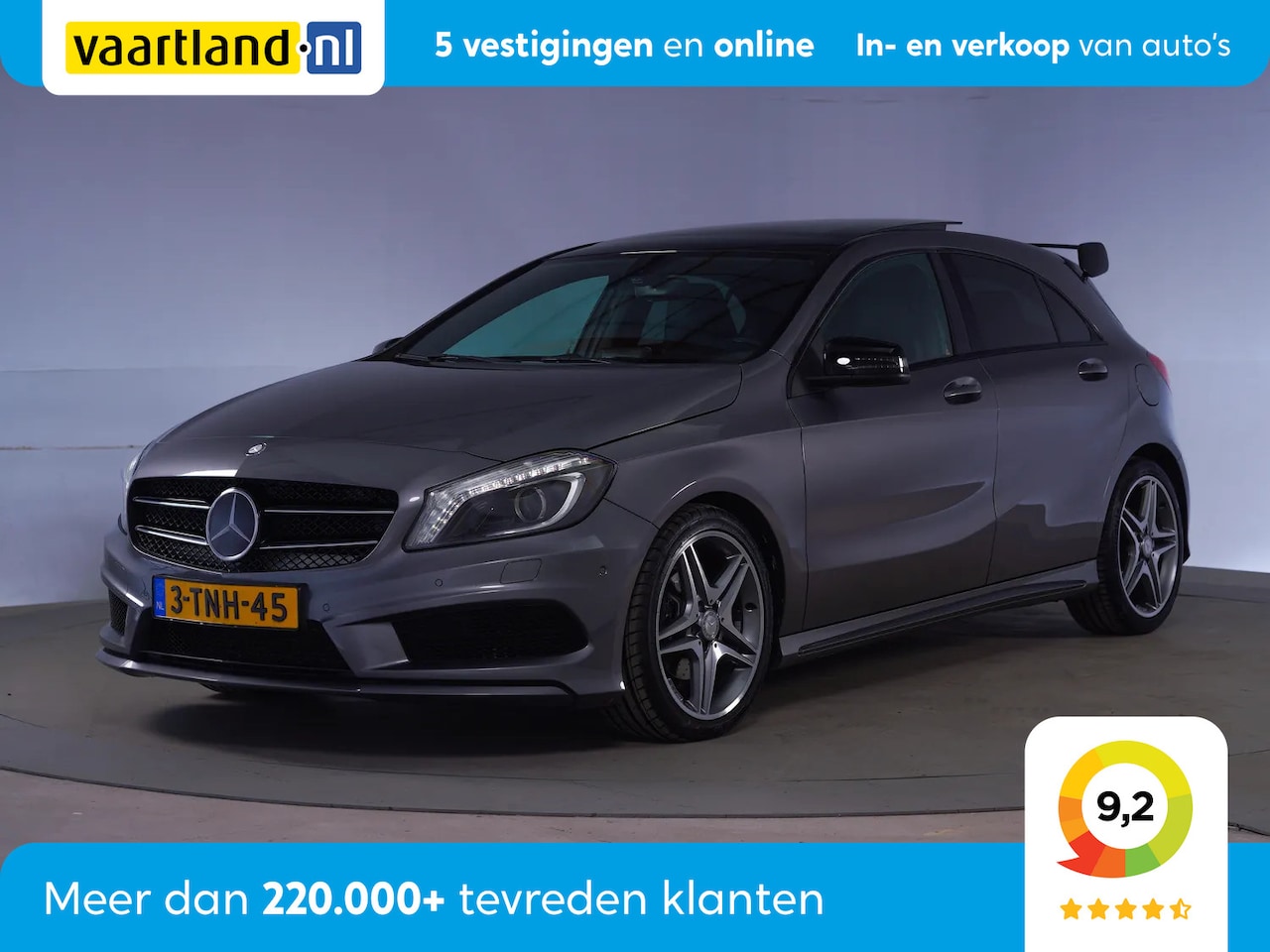 Mercedes-Benz A-klasse - 180 Ambition Aut. [ Half Leder Sport onderstel Navi ] - AutoWereld.nl