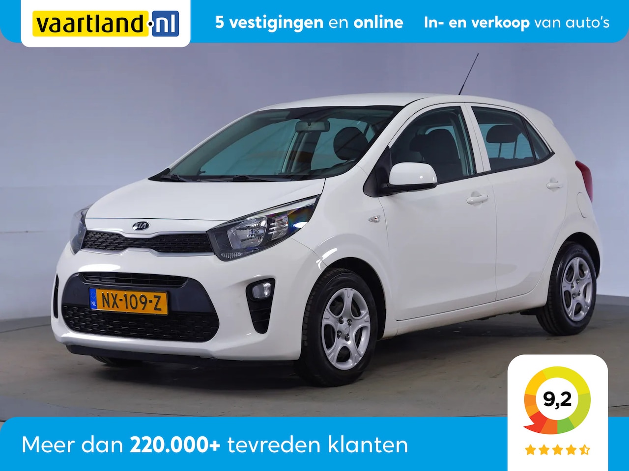 Kia Picanto - 1.0 CVVT Eco.Plus 5-drs [ Airco Aux ] - AutoWereld.nl