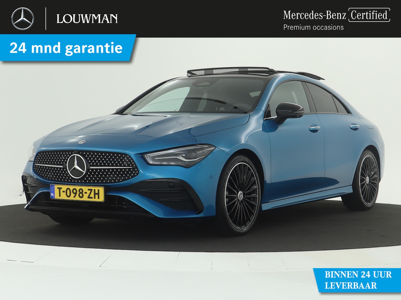 Mercedes-Benz CLA-Klasse - 180 AMG Line | Panoramadak | 360°-camera | Burmester | Sfeerverlichting | Apple Carplay | - AutoWereld.nl