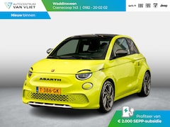 Abarth 500e - 42 kWh Turismo 155pk | Clima | Pack Winter | Cruise | Apple Carplay | Leder | Priv. glass