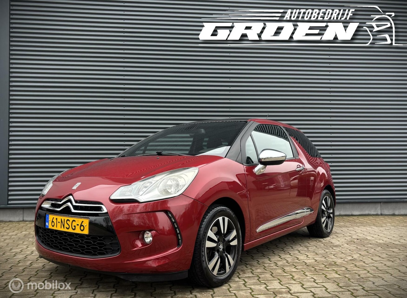 Citroën DS3 - 1.6 So Chic in Black NAP|NAVI|STOELVERWARMING - AutoWereld.nl