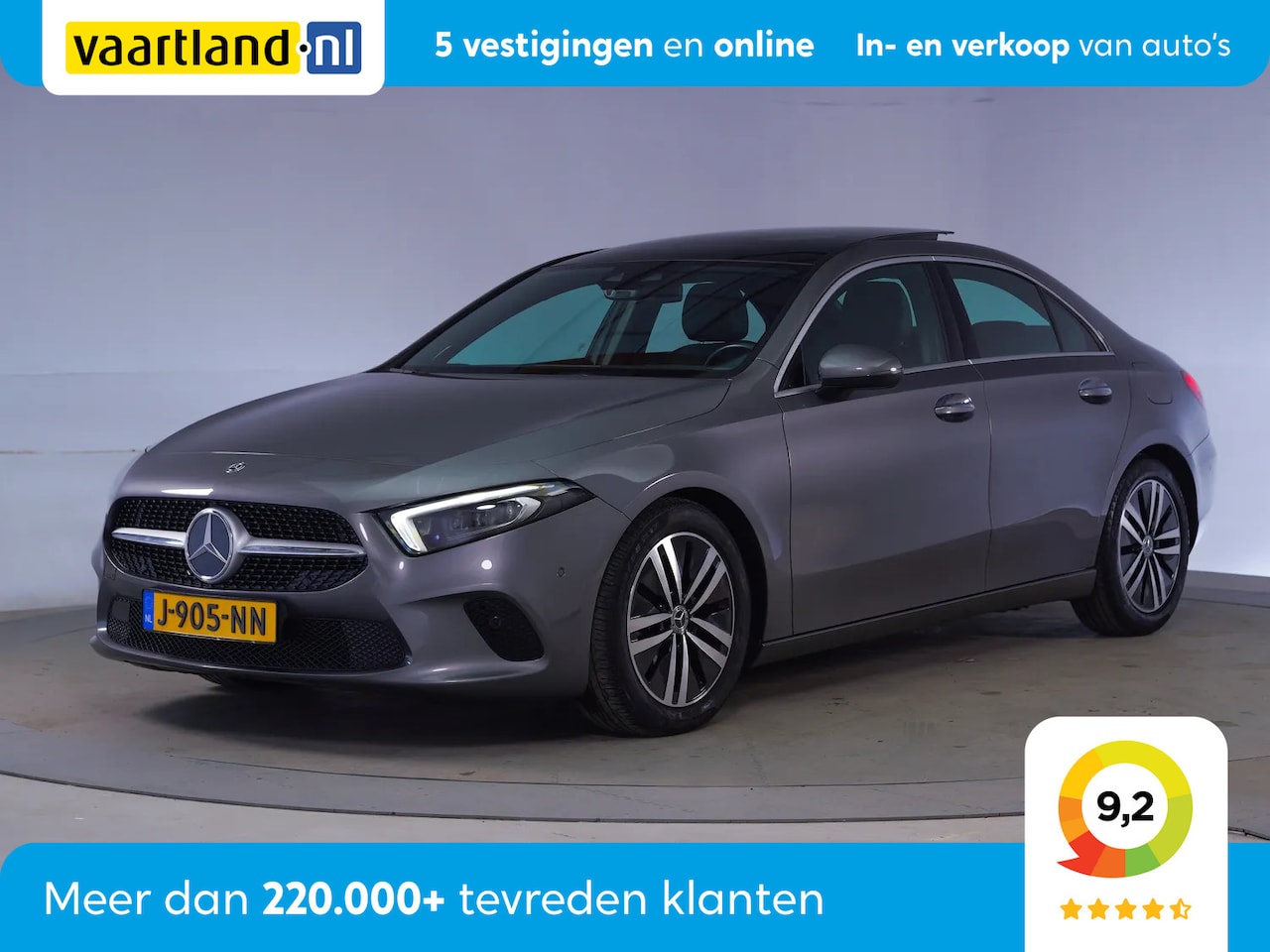 Mercedes-Benz A-klasse - LIMOUSINE 180 Luxury Aut. [ Panorama Ambientlight Leder Memoryseats ] - AutoWereld.nl