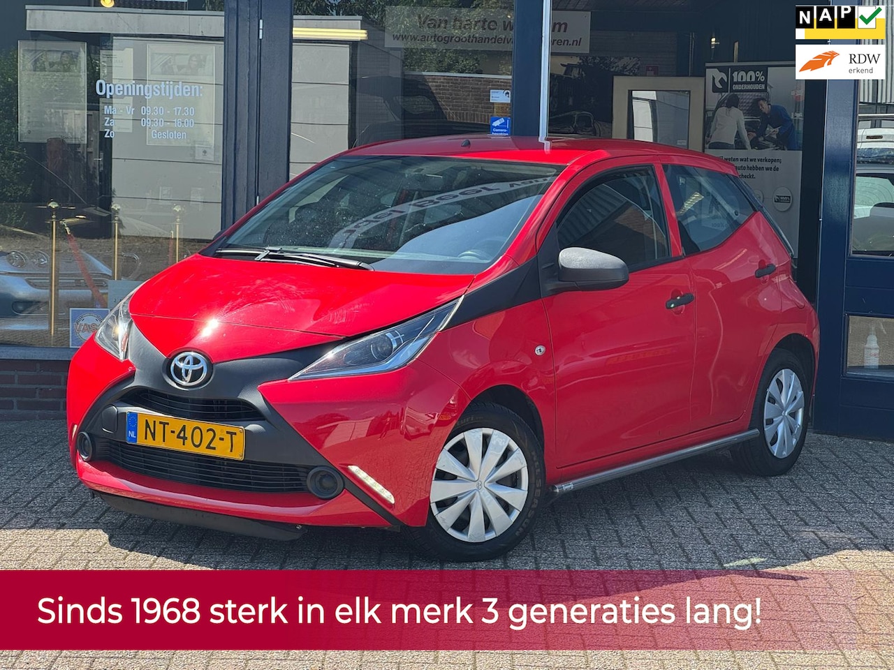 Toyota Aygo - 1.0 VVT-i x-fun 5 deurs! Airco l LED l MTF-stuur l Side bars l speed limiter l Elek pakket - AutoWereld.nl