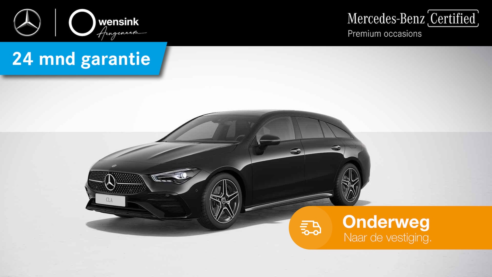 Mercedes-Benz CLA-klasse Shooting Brake - 250 e AMG Line | Facelift | Panoramadak | Night pakket | Keyless  | - AutoWereld.nl