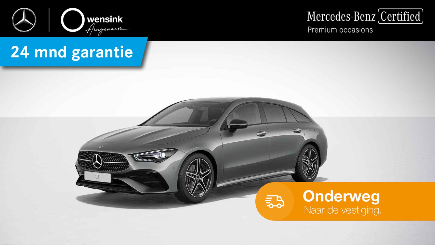 Mercedes-Benz CLA-klasse Shooting Brake - 250 e AMG Line | Facelift | Night | Panoramadak | - AutoWereld.nl