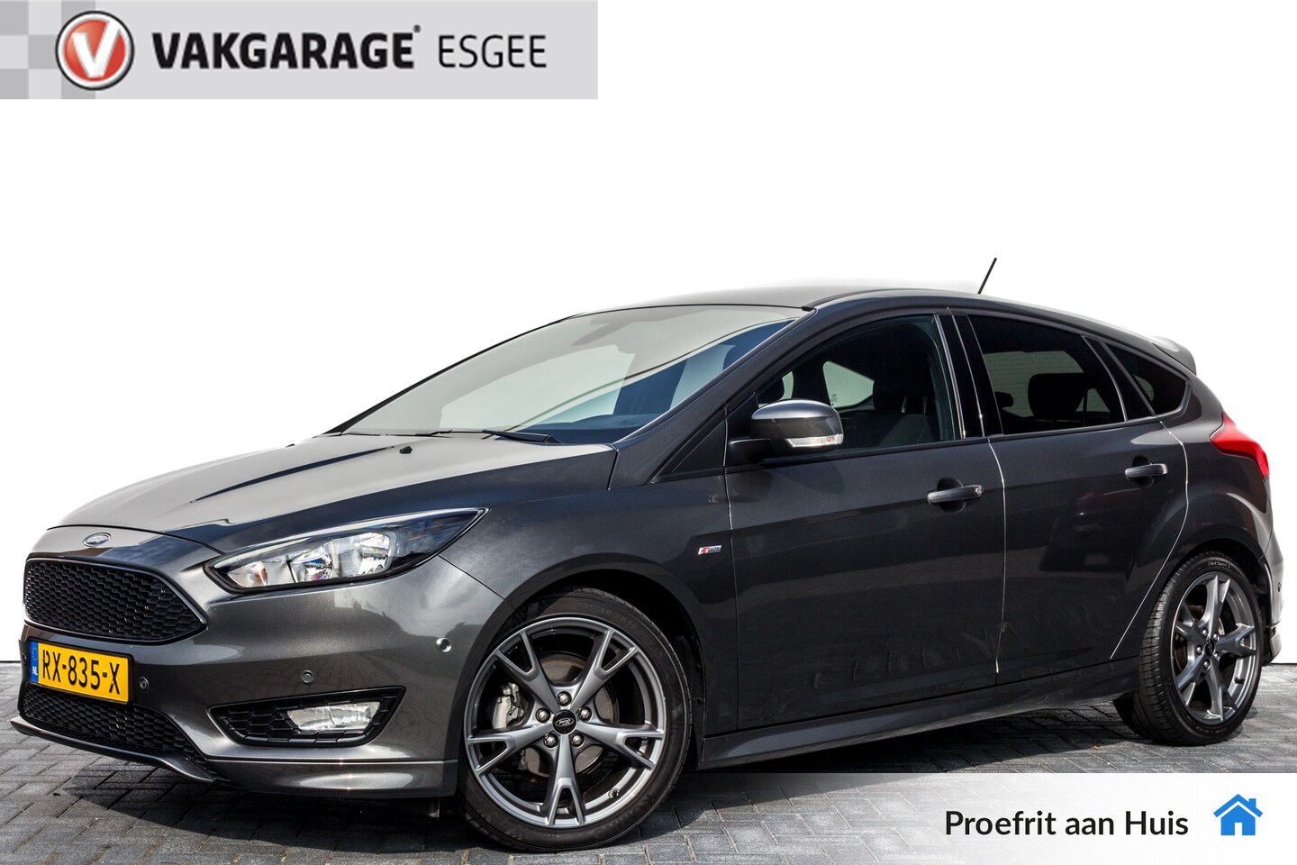 Ford Focus - 1.0 126 PK ST-Line RIJKLAAR INCL:GARANTIE | Navigatie | CLIMA  | 16 Inch LMV | PDC V/A | - AutoWereld.nl