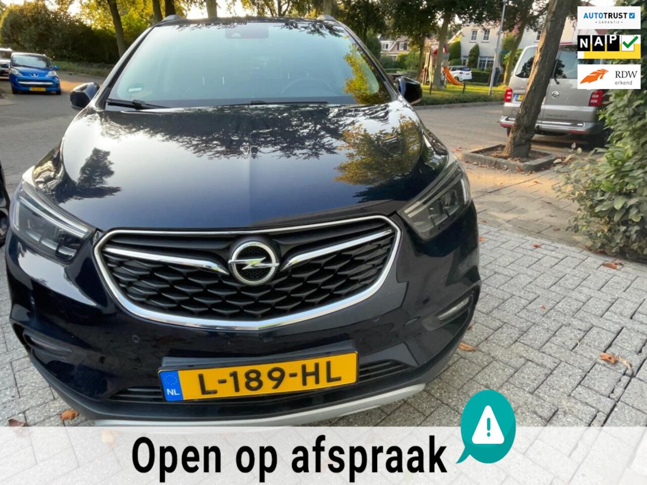 Opel Mokka X - 1.4 Turbo leder navi camera GARANTIE 6 MAANDEN - AutoWereld.nl