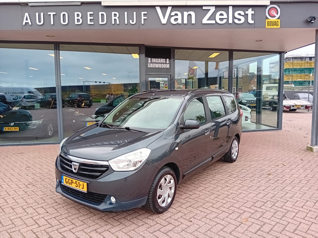 Dacia Lodgy - 1.2 Tce Ambiance 7p. 1.2 TCe Ambiance 7p., Airco, Multimediasysteem, Bluetooth Telefoonverbinding, Elektrische - AutoWereld.nl