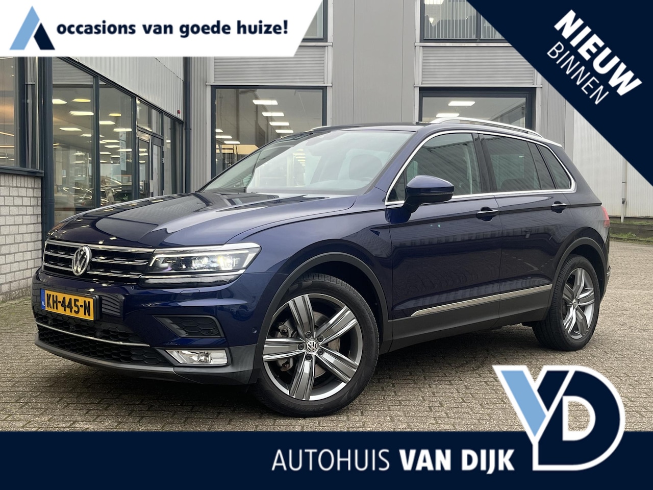 Volkswagen Tiguan - 2.0 TSI 4Motion Highline | NL Auto/1e Eig./Navi/Camera/Adapt.Cruise/Clima/19"/Sportstoelen - AutoWereld.nl