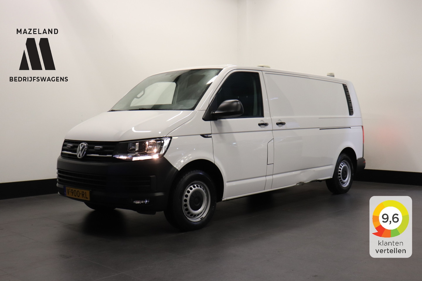 Volkswagen Transporter - 2.0 TDI 150PK DSG Automaat L2 - Schade! - EURO 6 - Airco - Navi - Cruise - € 10.900,- Excl - AutoWereld.nl