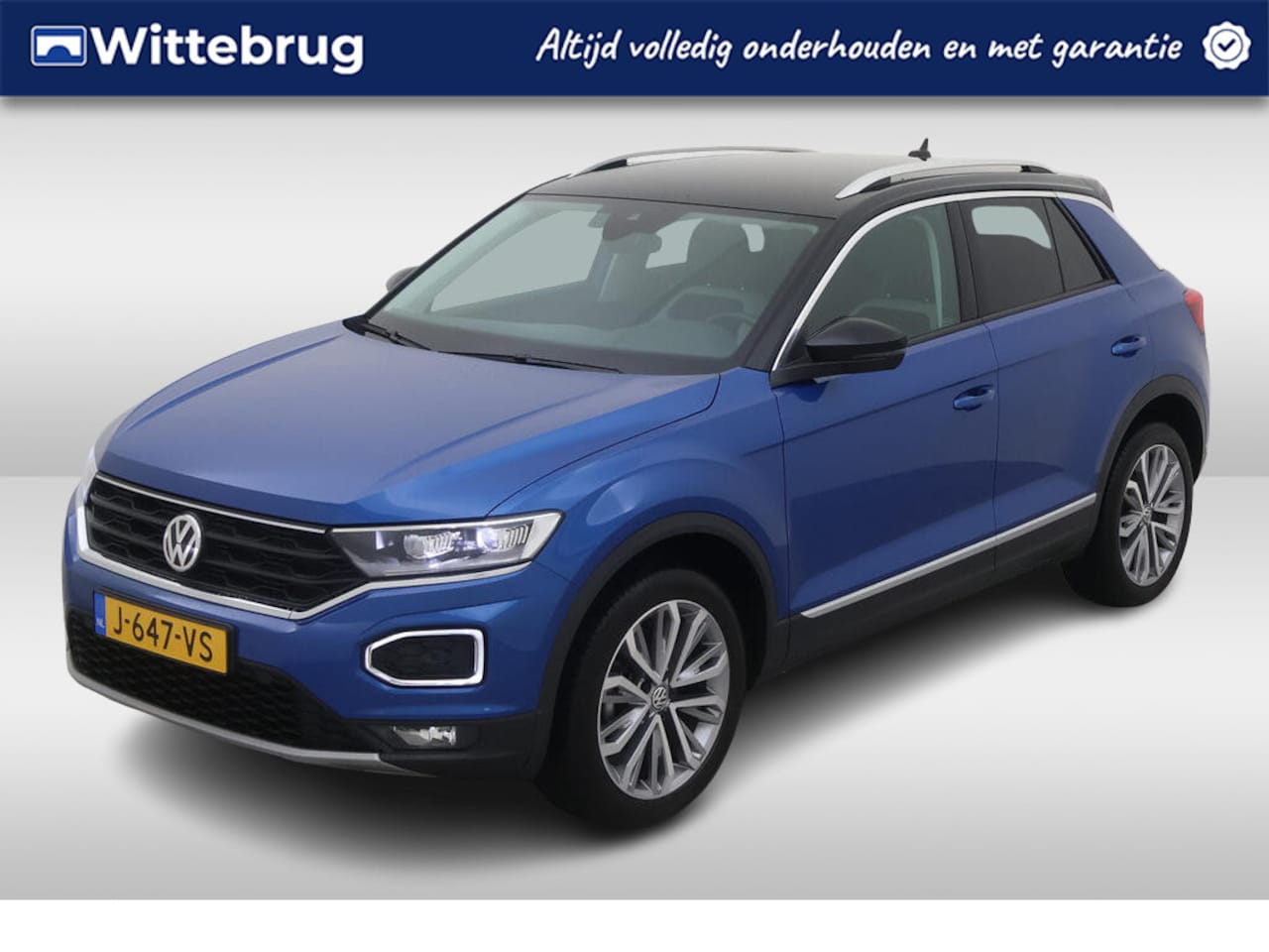 Volkswagen T-Roc - 1.5 TSI 150pk DSG Sport / Virtual Cockpit / Zwart Dak / LED / Trekhaak / Elek. Achterklep - AutoWereld.nl