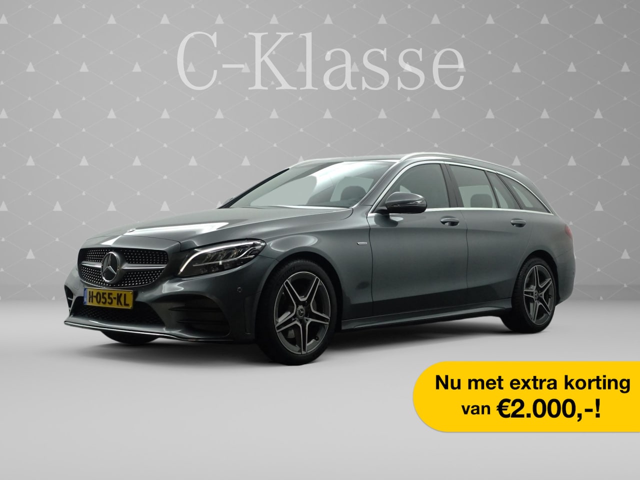 Mercedes-Benz C-klasse Estate - 160 Solution AMG Limited 9G Aut- Virtual Cockpit I Burmester I Widescreen I Leer I Full - AutoWereld.nl