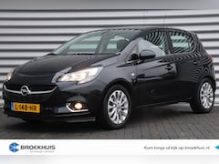 Opel Corsa - 1.4 90PK ONLINE EDITION 2.0 AUTOMAAT / NAVI / LEDER / AIRCO / LED / PDC / 16" LMV / UNIEK