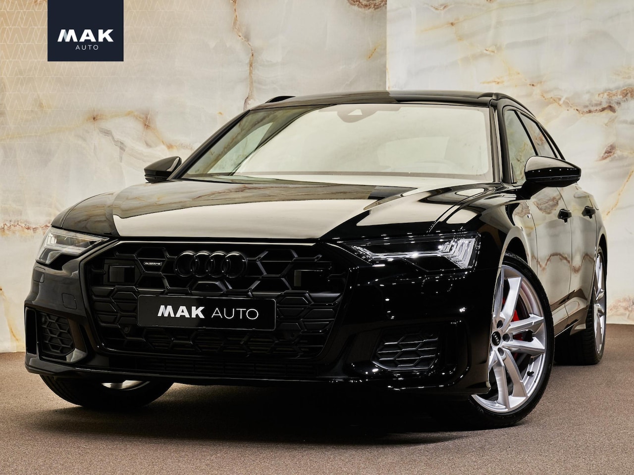 Audi A6 Avant - 55 TFSI e Quattro S Edition, pano, S Sportstoelen, 21", B&O, HUD, tr.haak, topview, ACC, k - AutoWereld.nl