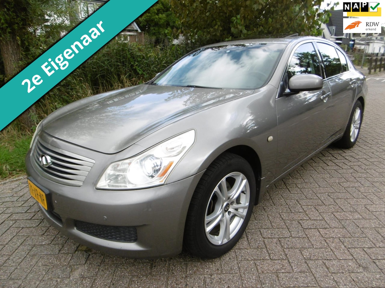 Infiniti G - G35 V6 280pk Automaat Leder Schuifdak Clima Keyless Youngtimer - AutoWereld.nl