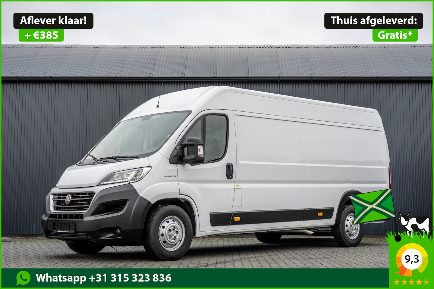 Fiat Ducato - 2.3 MultiJet L4H2 | Euro 6 | 131 PK | Cruise | Airco | Camera | Navigatie - AutoWereld.nl