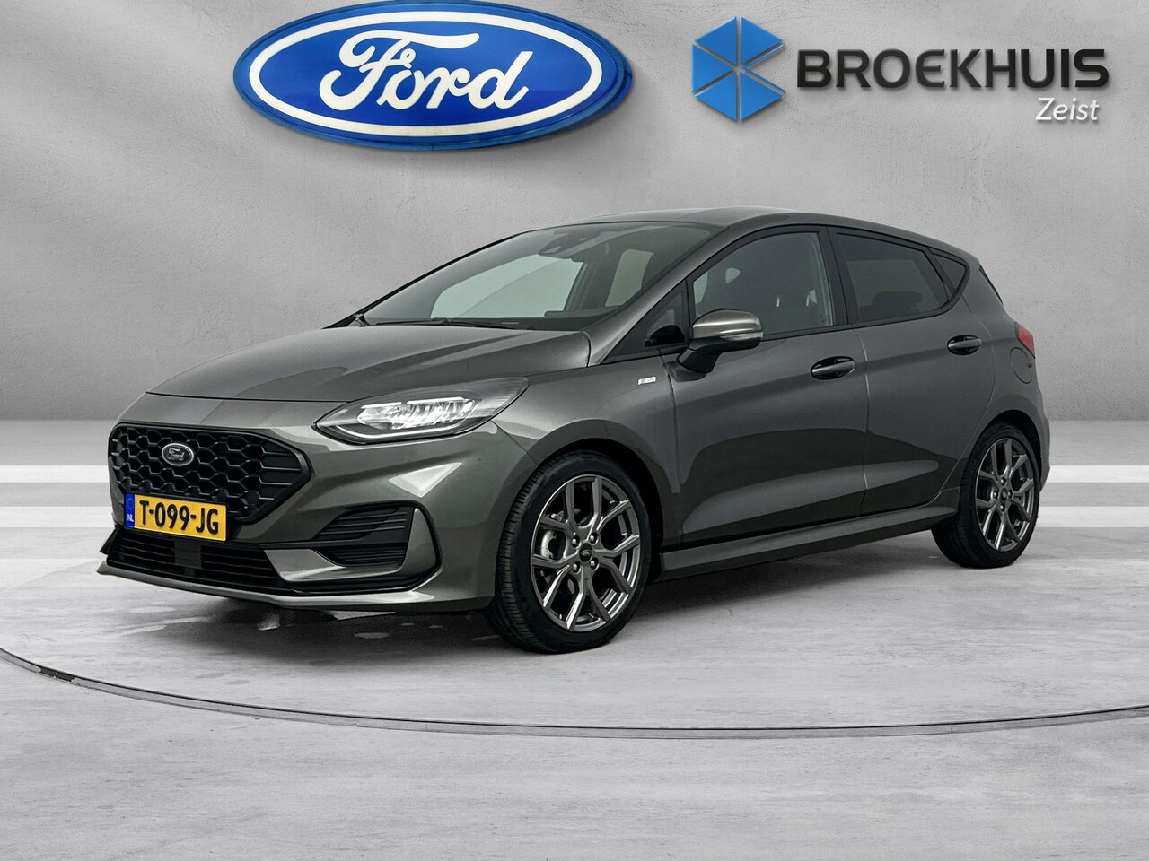 Ford Fiesta - 1.0 125 pk Hybrid ST-Line | 17" lichtmetalen velgen | Privacy pack | Winter pack | Cruise - AutoWereld.nl