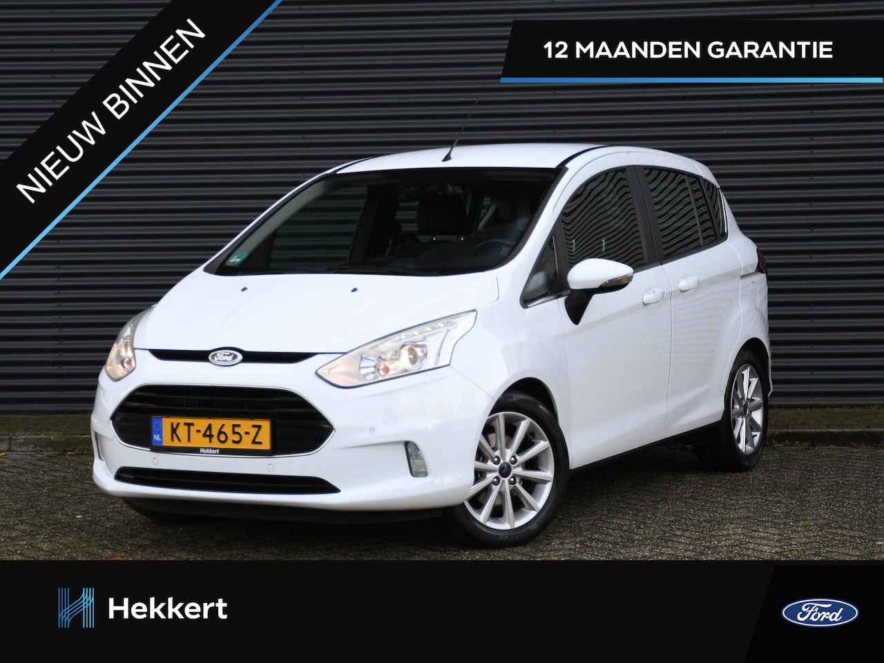 Ford B-Max - Titanium 1.0 EcoBoost 100pk PDC + CAMERA | 16''LM | STOELVERWARMING | QUICK CLEAR | NAVI | - AutoWereld.nl