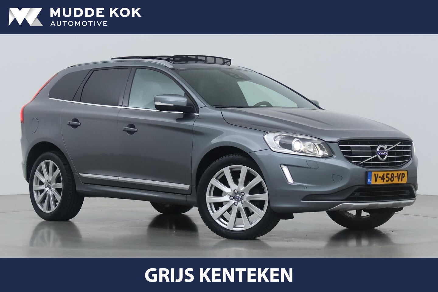 Volvo XC60 - 2.4 D5 AWD Summum | GRIJS KENTEKEN | ACC | Panoramadak | BLIS | Camera | Trekhaak - AutoWereld.nl