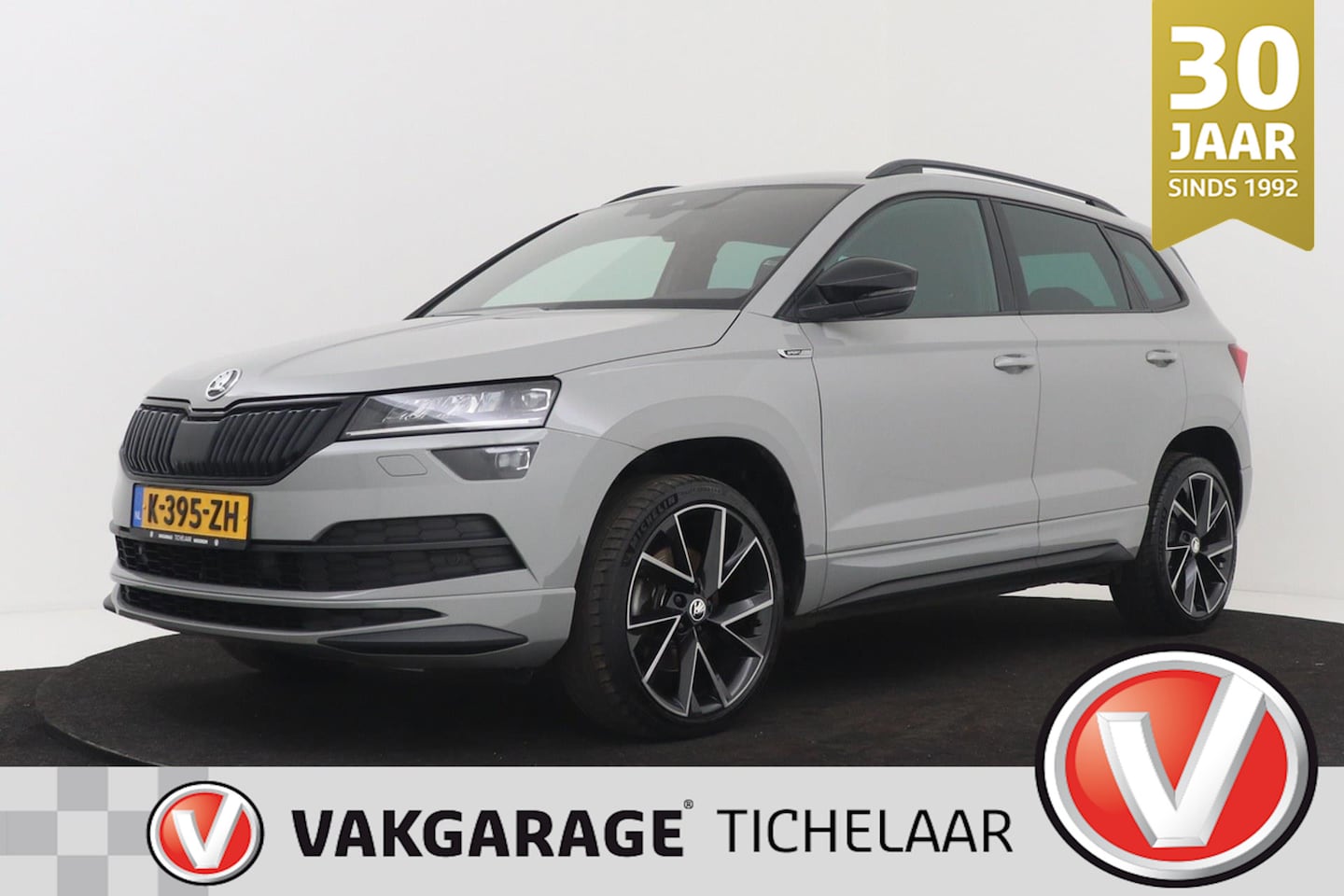 Skoda Karoq - 1.5 TSI ACT Sportline Business | Trekhaak | Digital Cockpit | CarPlay | Keyless | Stoelver - AutoWereld.nl