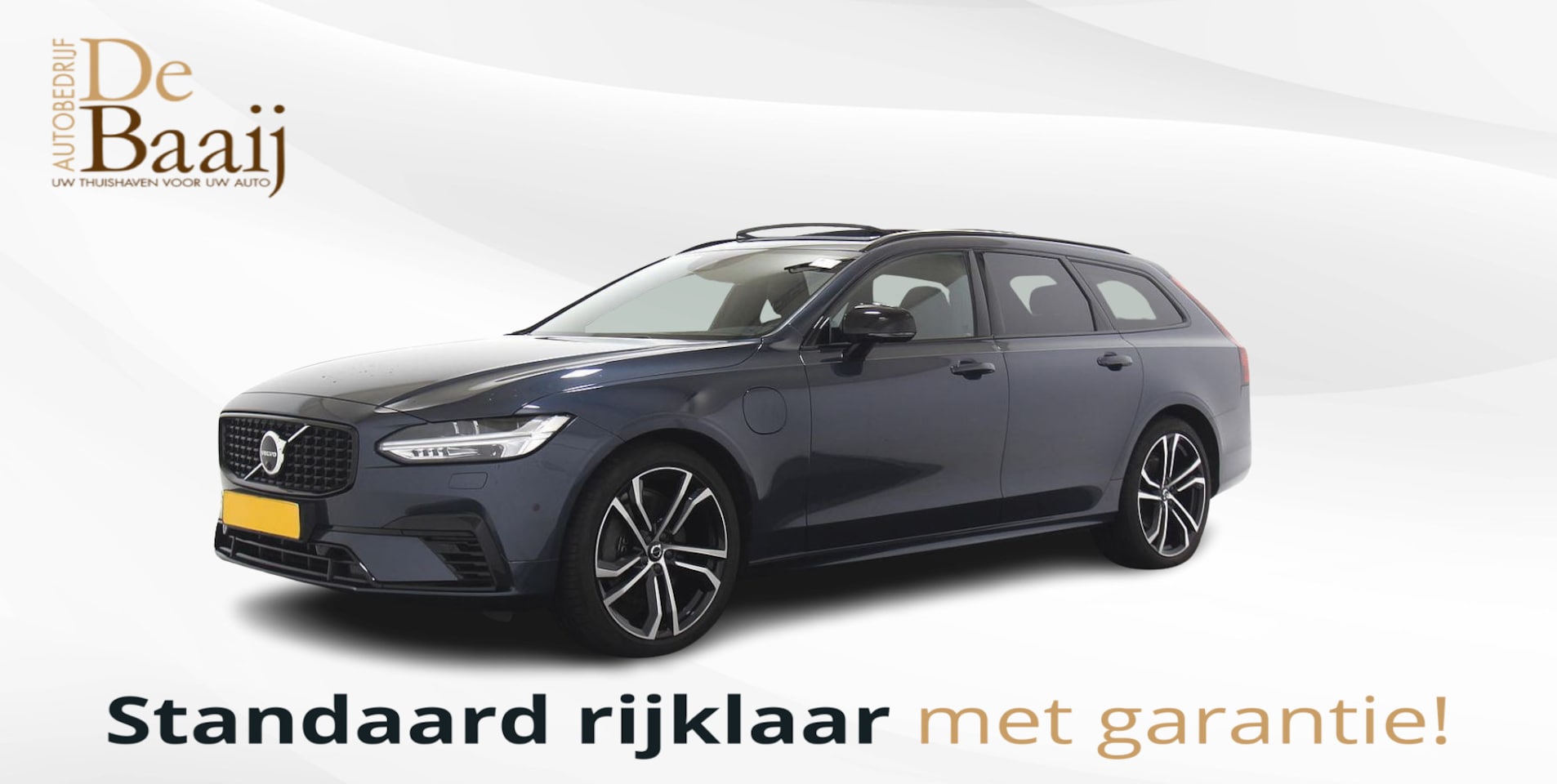 Volvo V90 - 2.0 T8 AWD R-Design | Pano | Stoelverwarming en koeling | Trekhaak - AutoWereld.nl