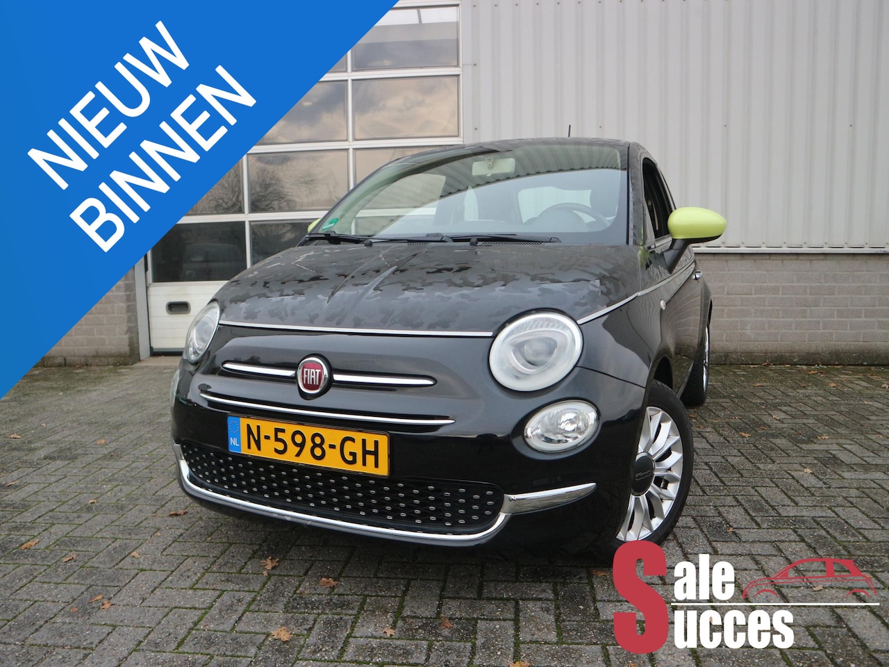 Fiat 500 - 1.2 Lounge Second Skin - AutoWereld.nl