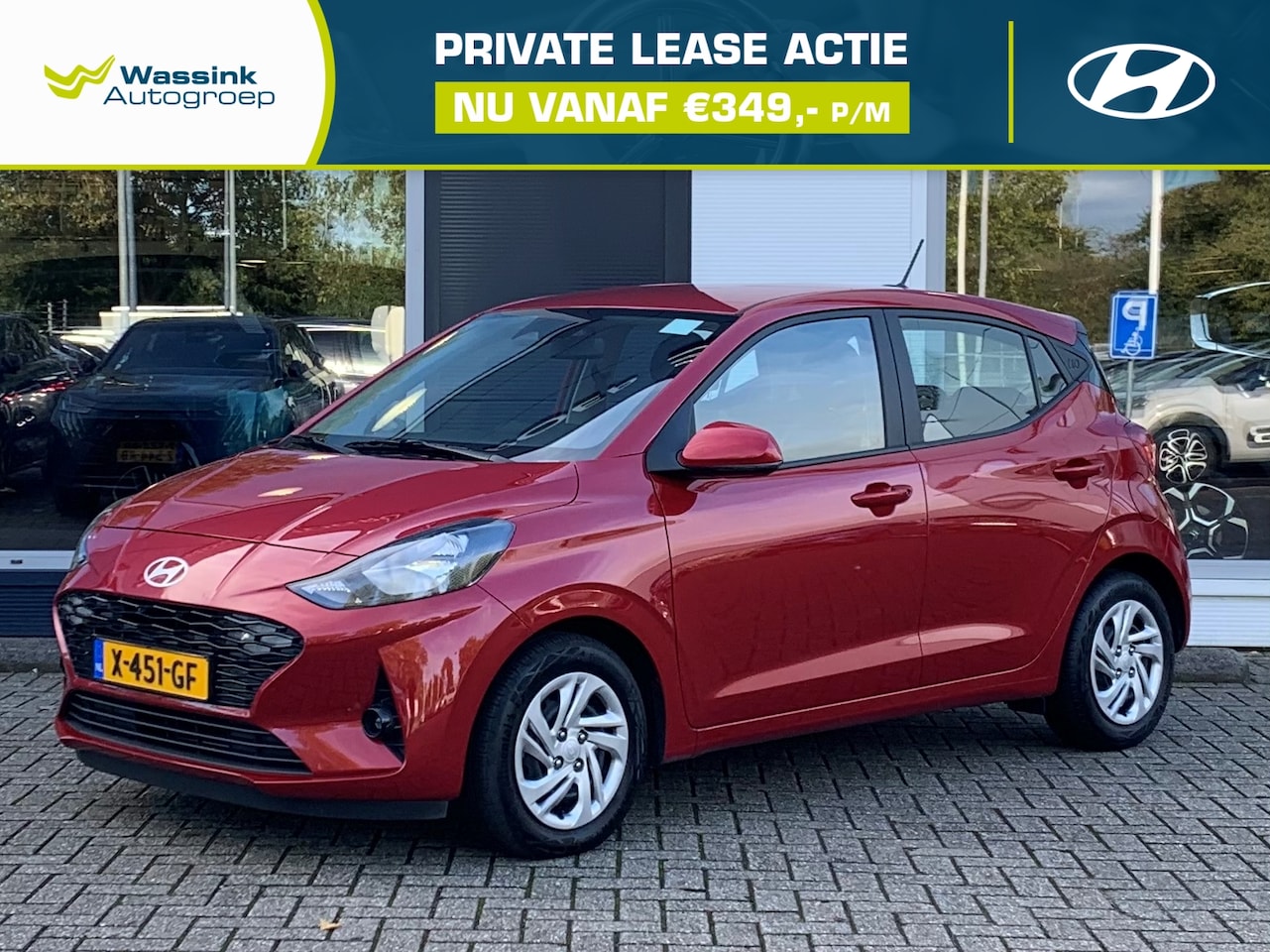 Hyundai i10 - 1.0i 67pk Automaat Comfort 5-zits | Airconditioning | Bluetooth | DAB+ | Cruise control - AutoWereld.nl