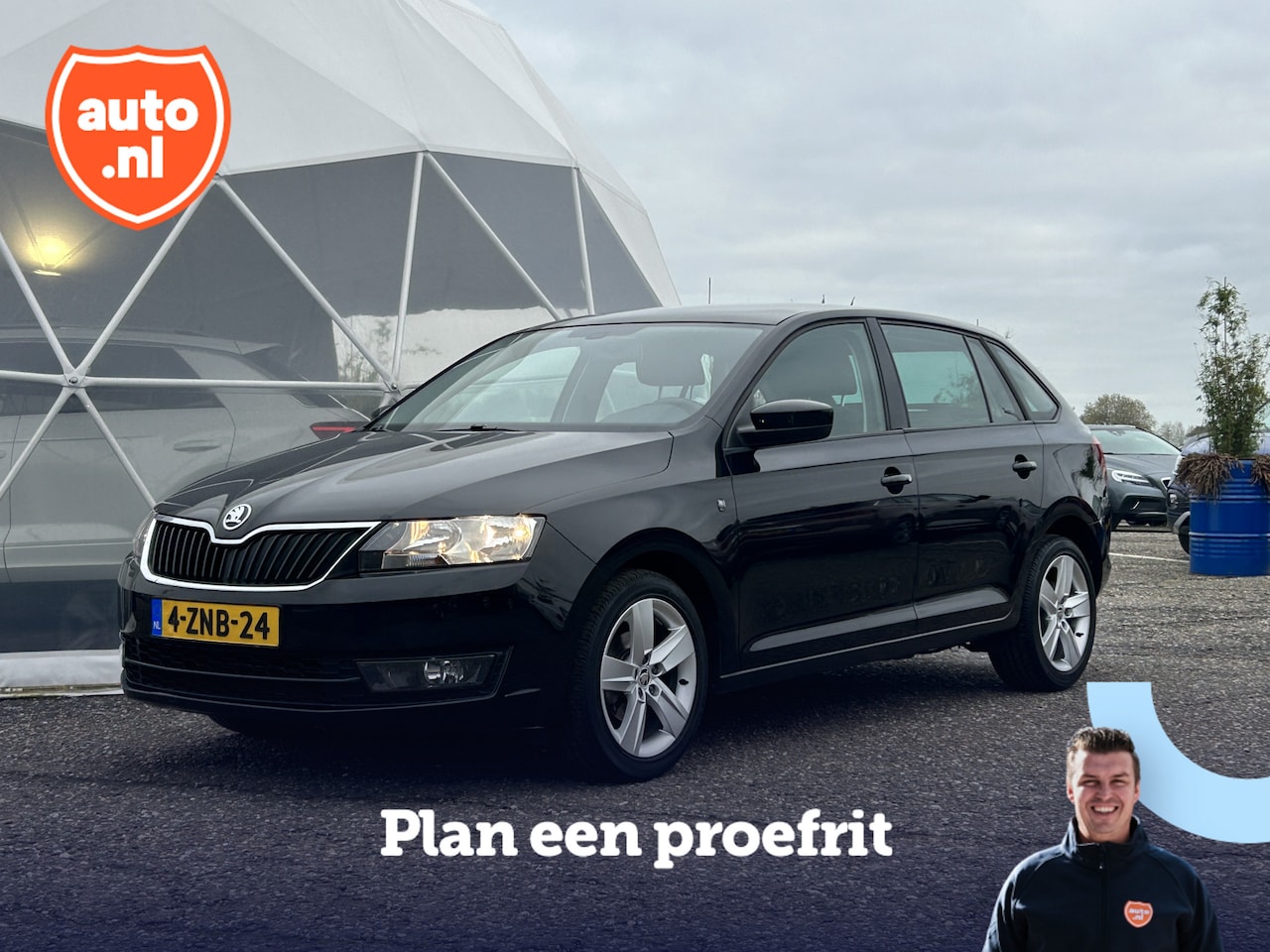 Skoda Rapid Spaceback - 1.2 TSI Greentech Ambition 1.2 TSI Greentech Ambition - AutoWereld.nl