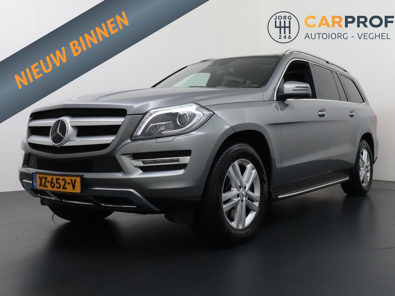 Mercedes-Benz GL-klasse - 500 4-Matic Trekhaak Designo Leder Panoramadak Memory DVD achter 7 persoons - AutoWereld.nl