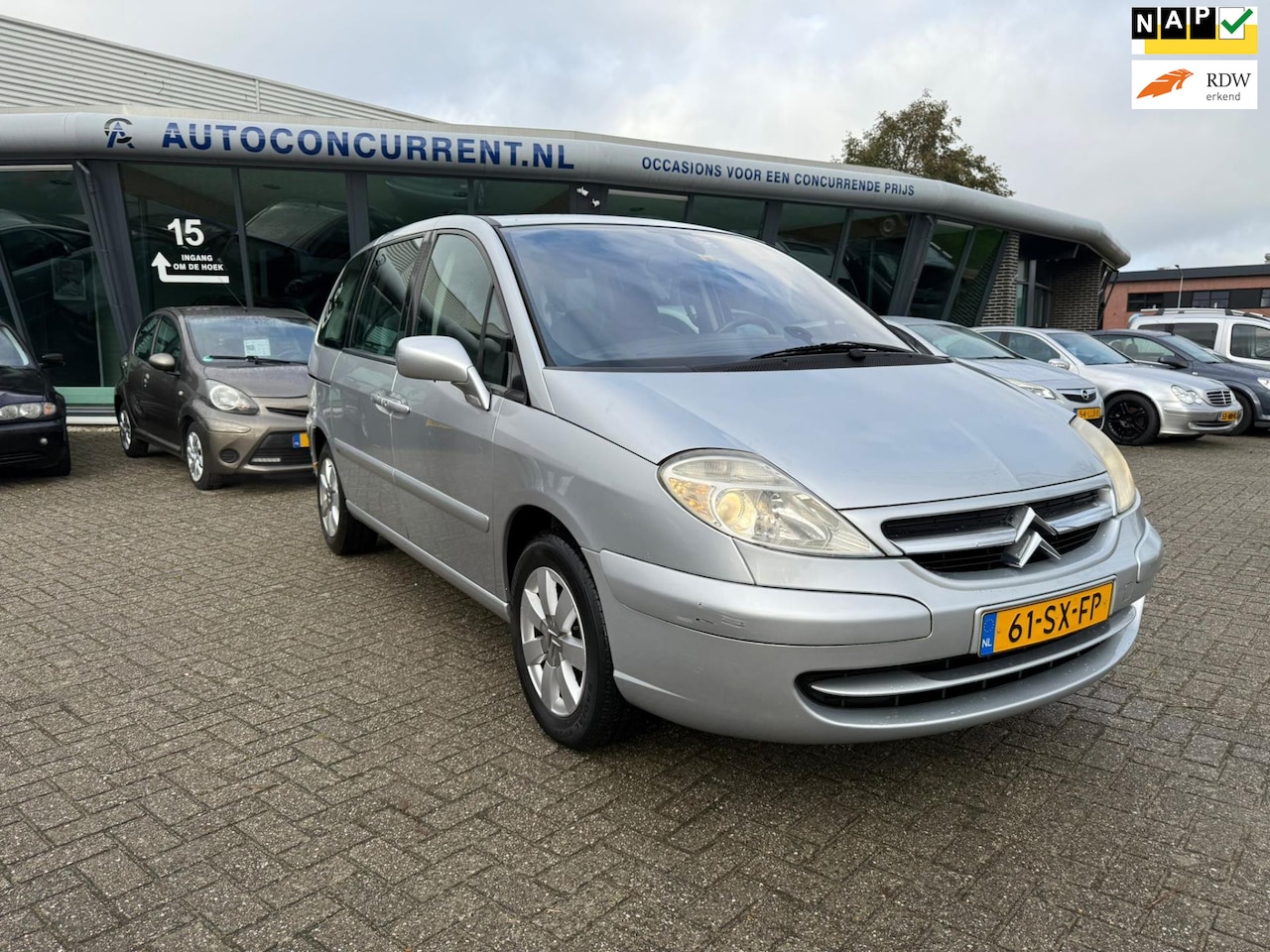 Citroën C8 - 2.0-16V Ligne Ambiance Luxe 2.0-16V Ligne Ambiance Luxe, 7 pers, Automaat, Inruil mogelijk. - AutoWereld.nl