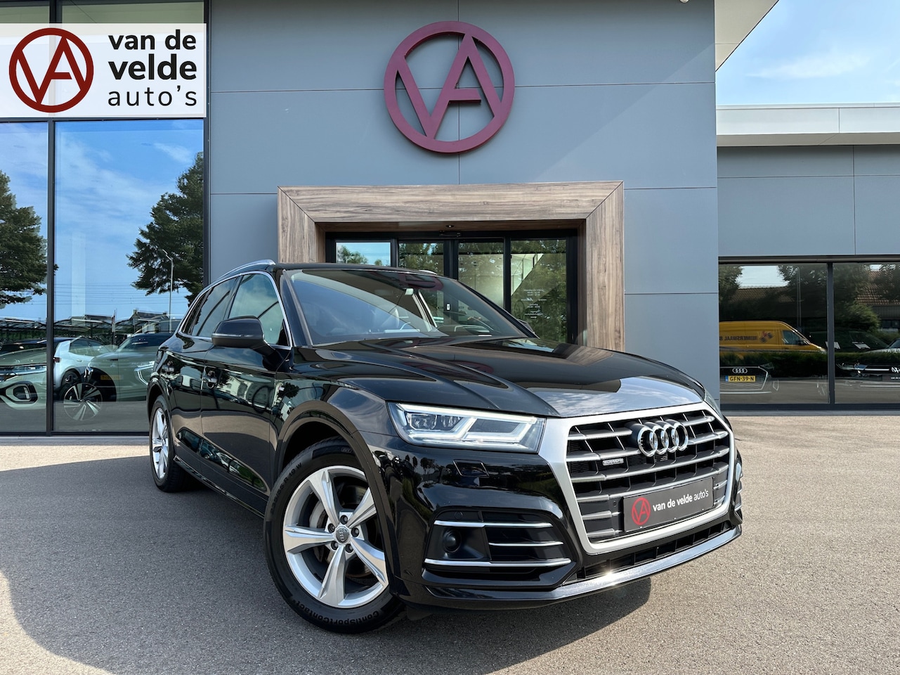 Audi Q5 - 55 TFSI e quattro Sport | S-line | Luchtvering | Virtual cockpit | Leder | B&O | Head-up | - AutoWereld.nl