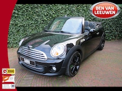 MINI Cabrio - 1.6 Cooper Chili R57 LCI met Leder, Navi, BT, Xenon en 17"