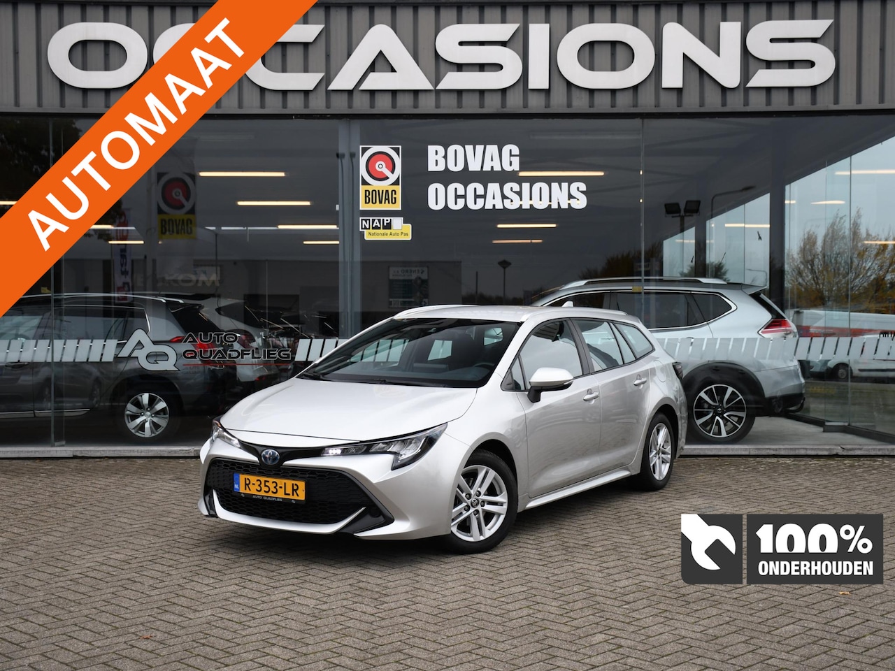 Toyota Corolla Touring Sports - 1.8 Hybrid Active 1 EIGENAAR/ DAB/ APPLE CARPLAY - AutoWereld.nl