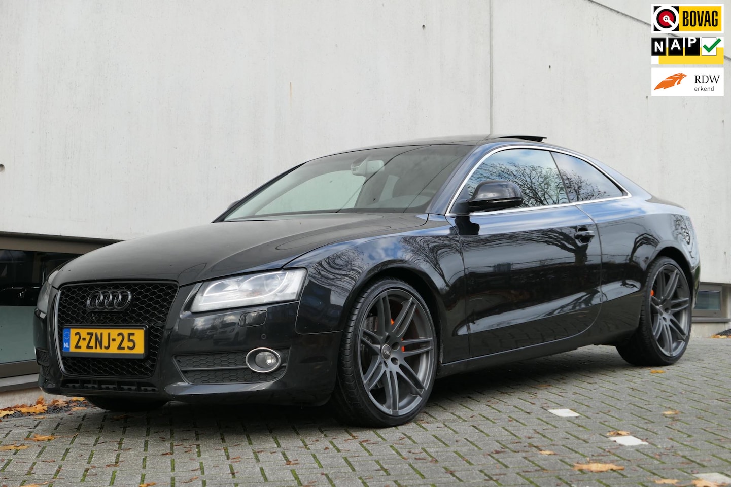 Audi A5 Coupé - 3.2 FSI Pro Line Pano Leder Navi Stoel verwarming - AutoWereld.nl