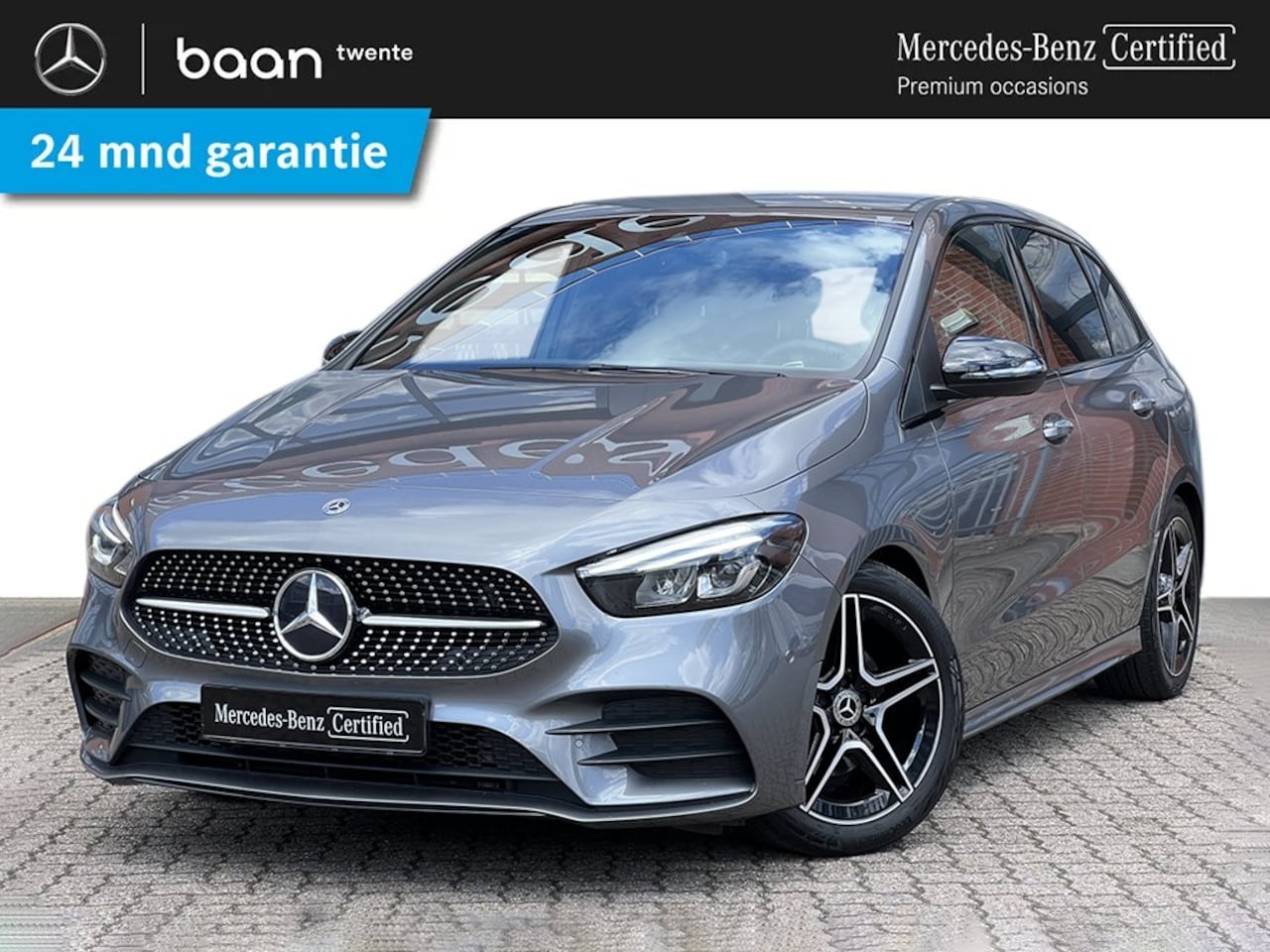 Mercedes-Benz B-klasse - B 180 Premium AMG Line Automaat | Distronic | Trekhaak - AutoWereld.nl