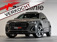 Audi Q3 - 45 TFSI e S-Line. Pano, ACC, Memory, 360, Leder, Keyless, Dodeh, B&O, Sfeer, Matrix, CarPl