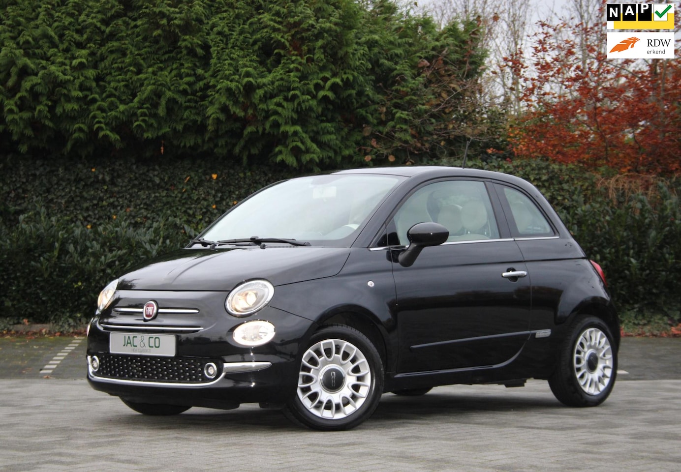 Fiat 500 - 1.2 Automaat Navi Panodak - AutoWereld.nl