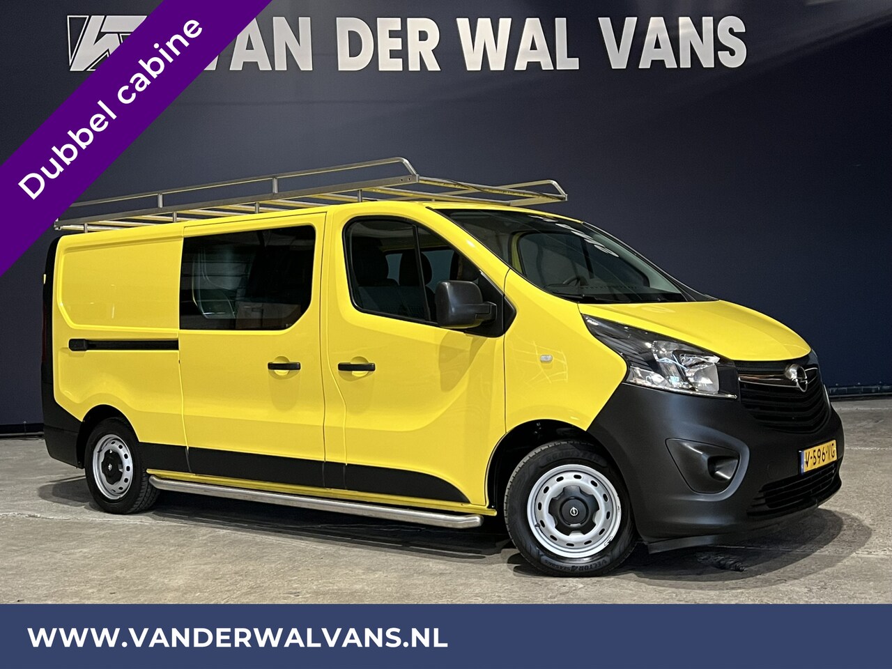 Opel Vivaro - 1.6 CDTI 126pk L2H1 Dubbele cabine Euro6 Airco | 6-Zits | Trekhaak | Imperiaal Cruisecontr - AutoWereld.nl