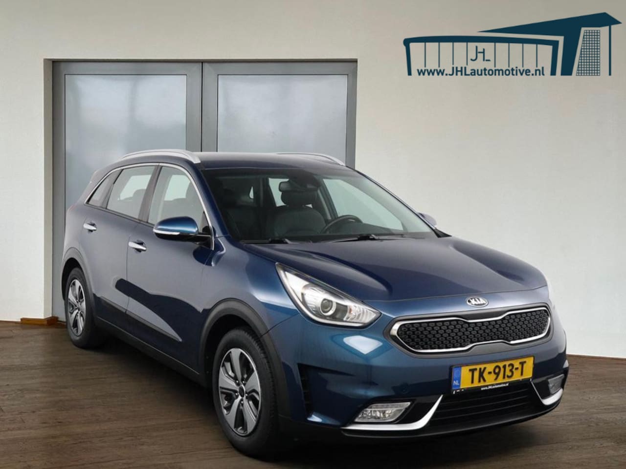 Kia Niro - 1.6 GDi Hybrid DynamicLine*NAVI*ECC*1/2 LEER* - AutoWereld.nl